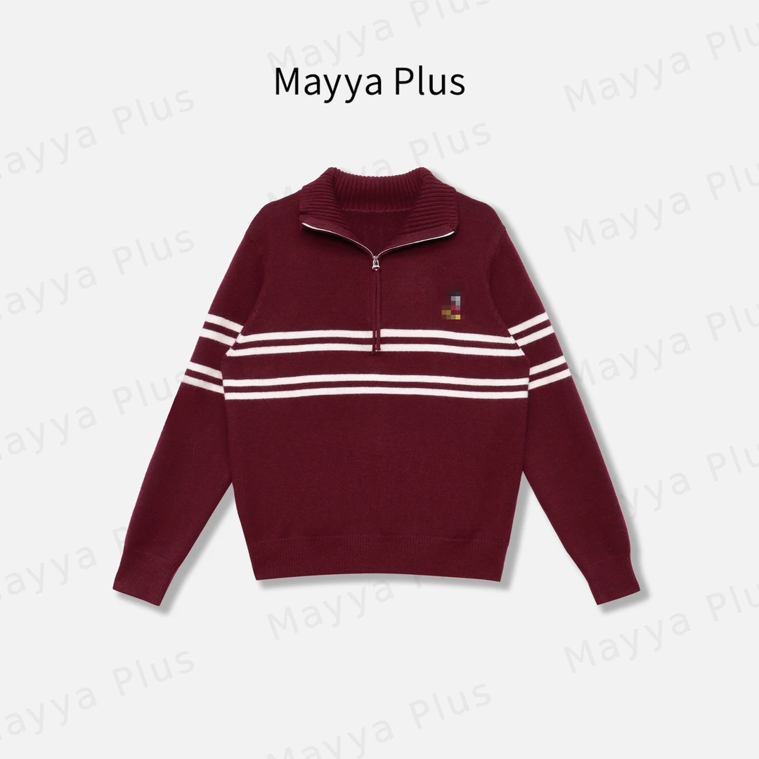 【园游会】Mayya Plus时尚新品轻奢气质显瘦百搭款针织上衣32448383