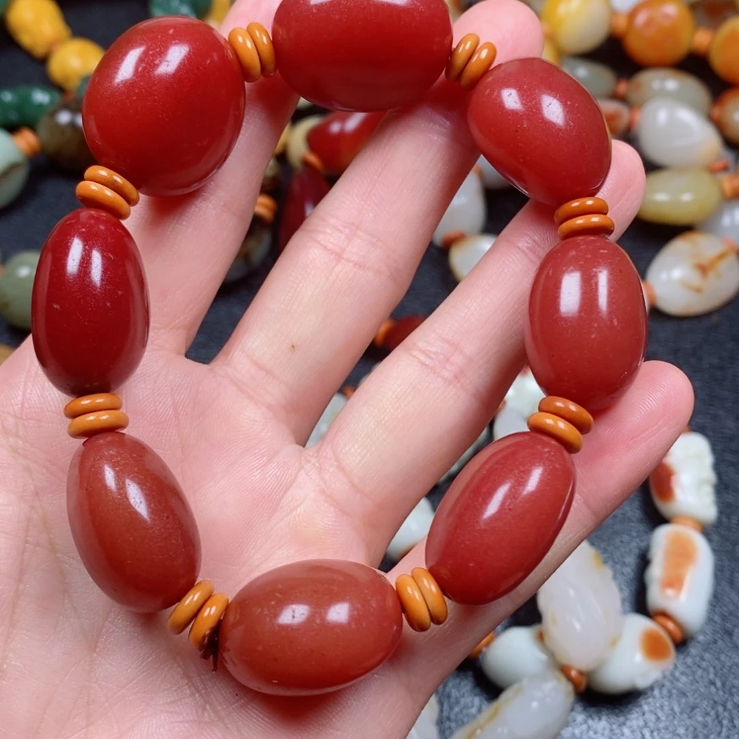 7***8和田玉未镶嵌颈饰