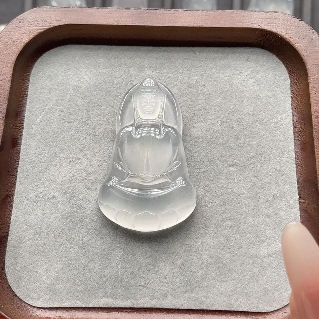 胖***可石英质玉未镶嵌吊坠