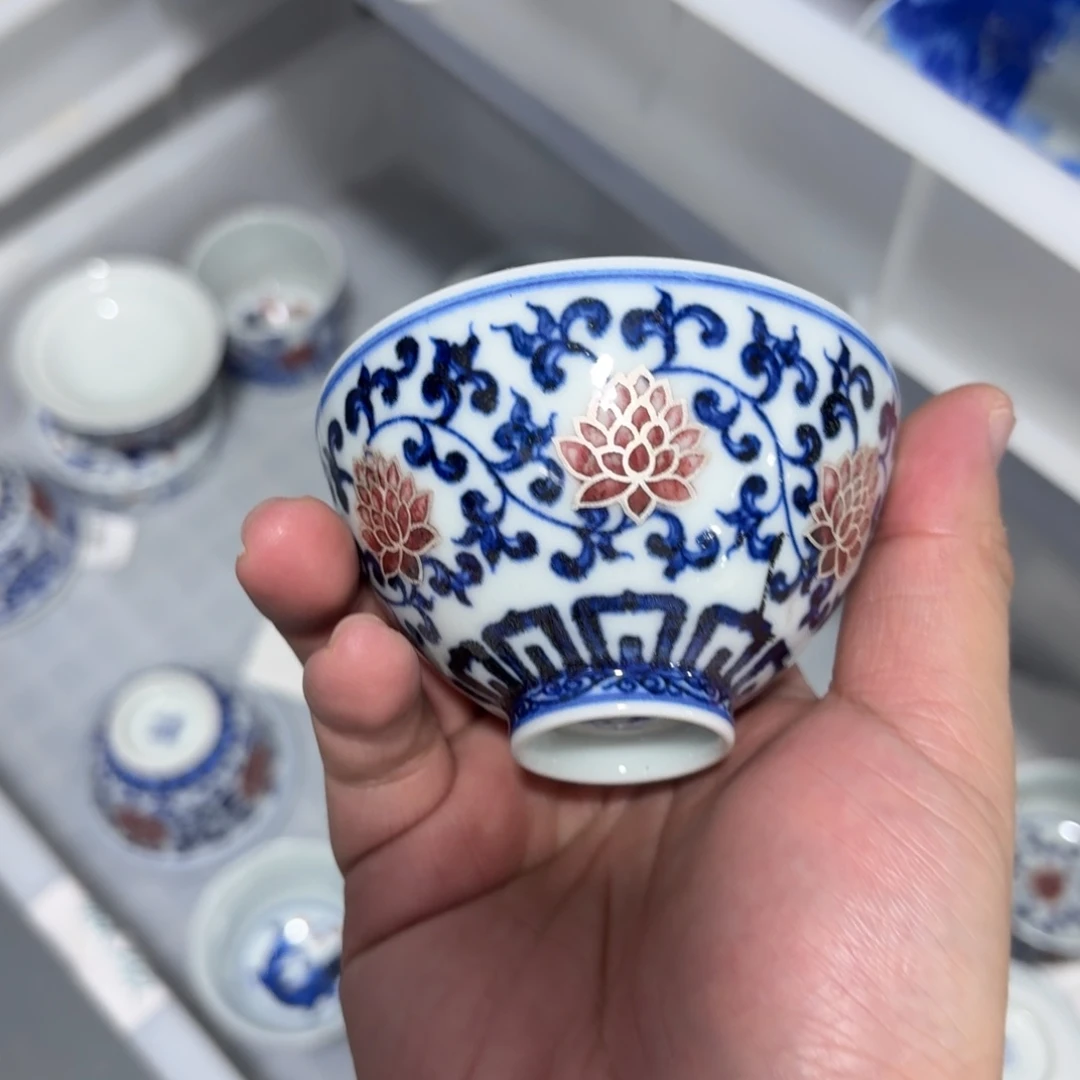A***侯杯子瓷言所老曹甄选好瓷微瑕