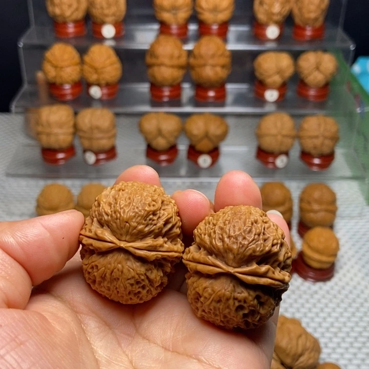 记***事文玩核桃把件麒麟王2