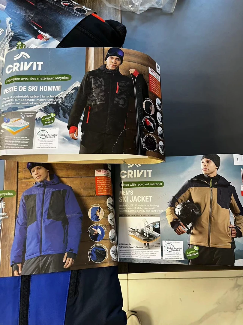 德国外贸男款滑雪服德国薄棉防风防水连帽3色滑雪户外棉服