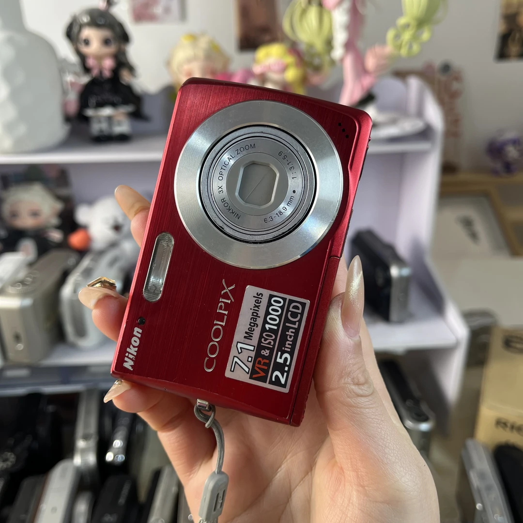 9新 Nikon/尼康 十二数码 尼康S200复古CCD包配件
