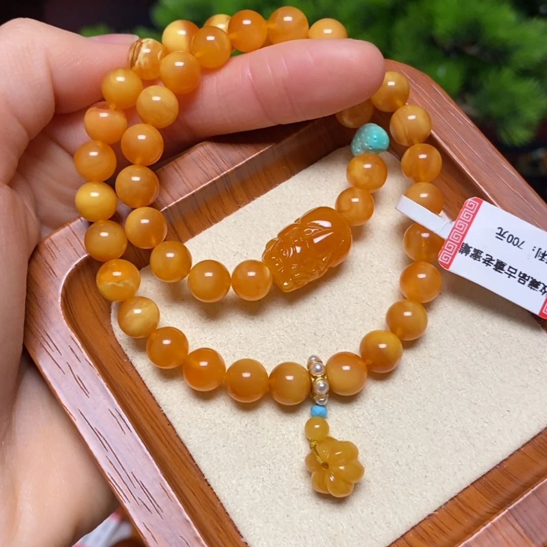 【闪购商品】手链蜜蜡未镶嵌手串