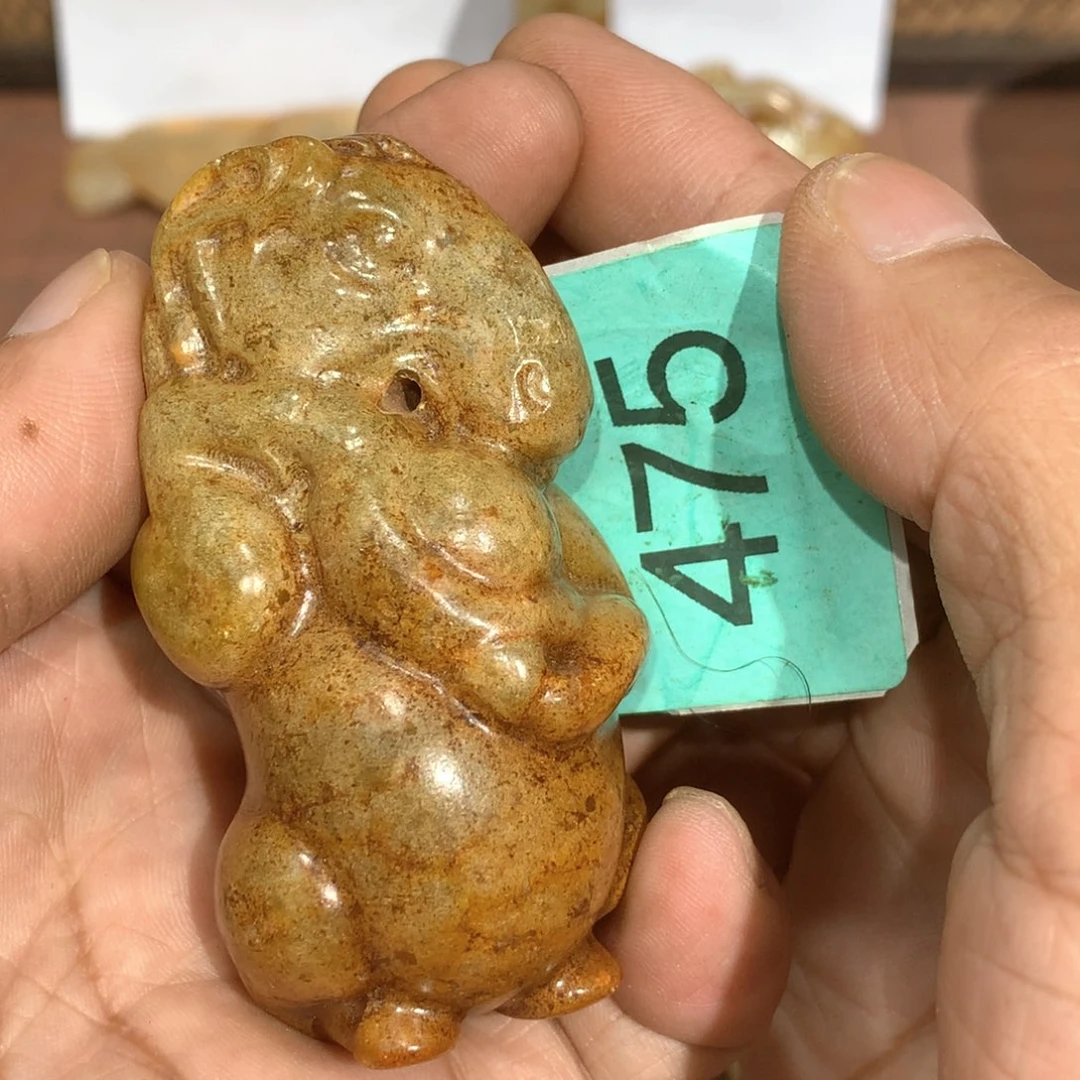 未镶嵌和田玉挂件志**合