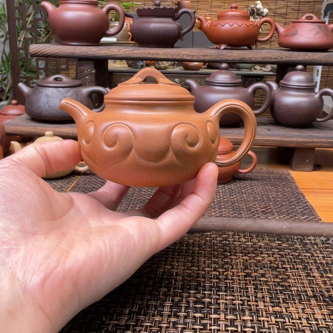 茶壶紫砂宜兴原矿紫砂手工制150