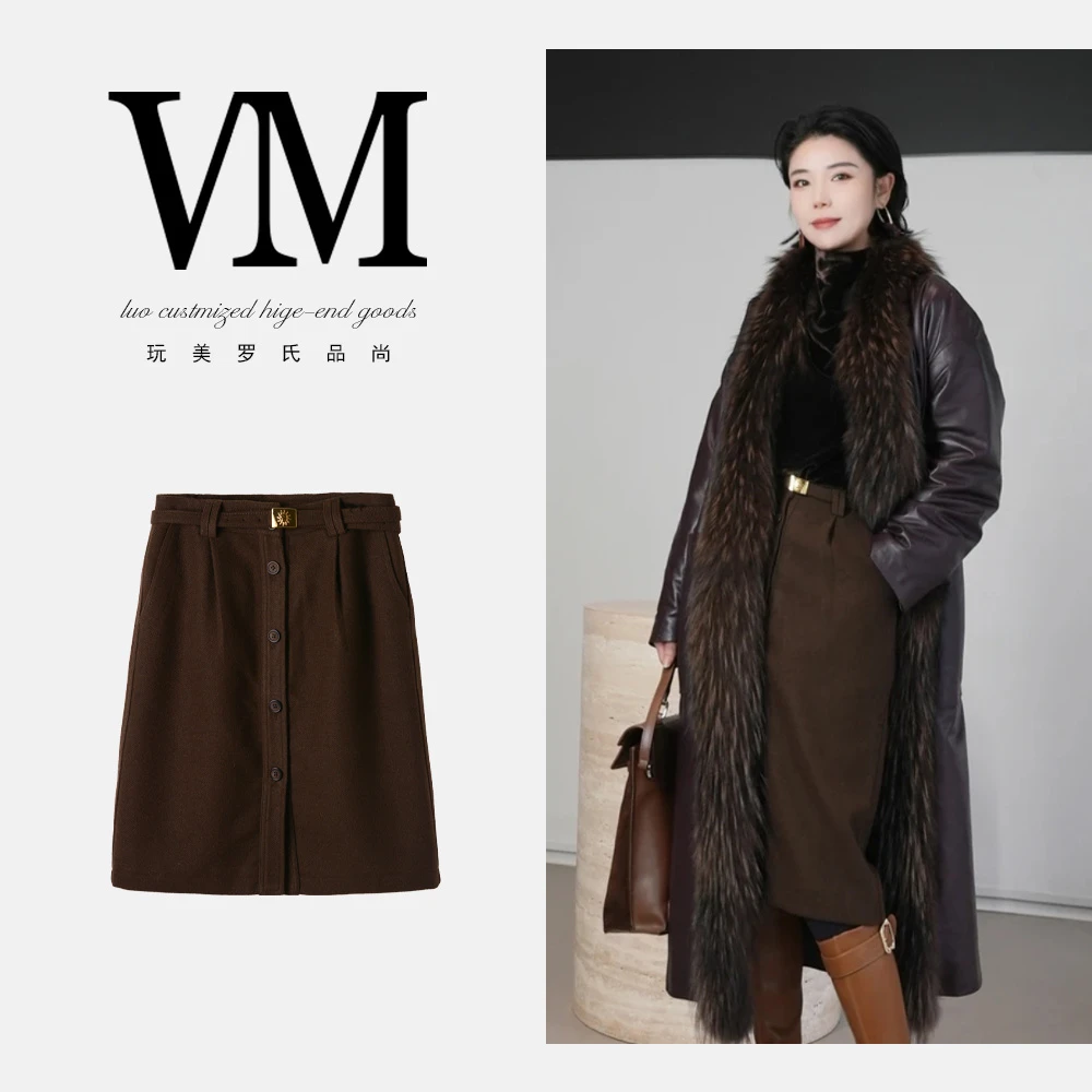 【洺姐推荐】半裙 秋冬百搭随性Z82731款60cm