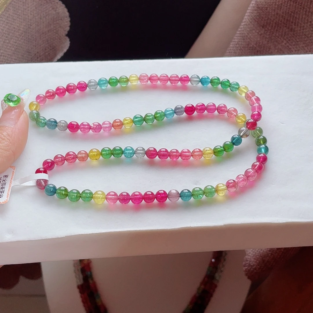 手链未镶嵌碧玺6.3mm左右