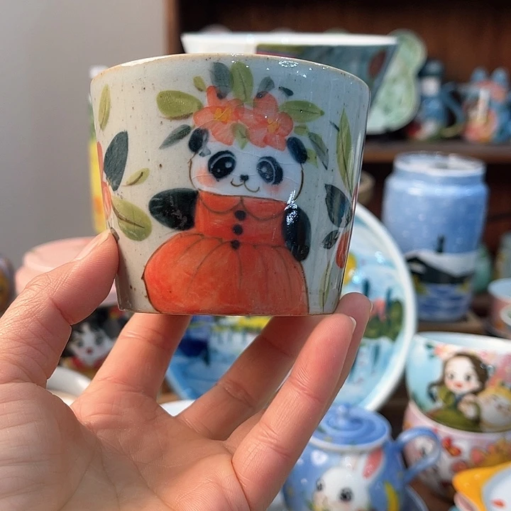 陶景德镇釉下手绘陶瓷