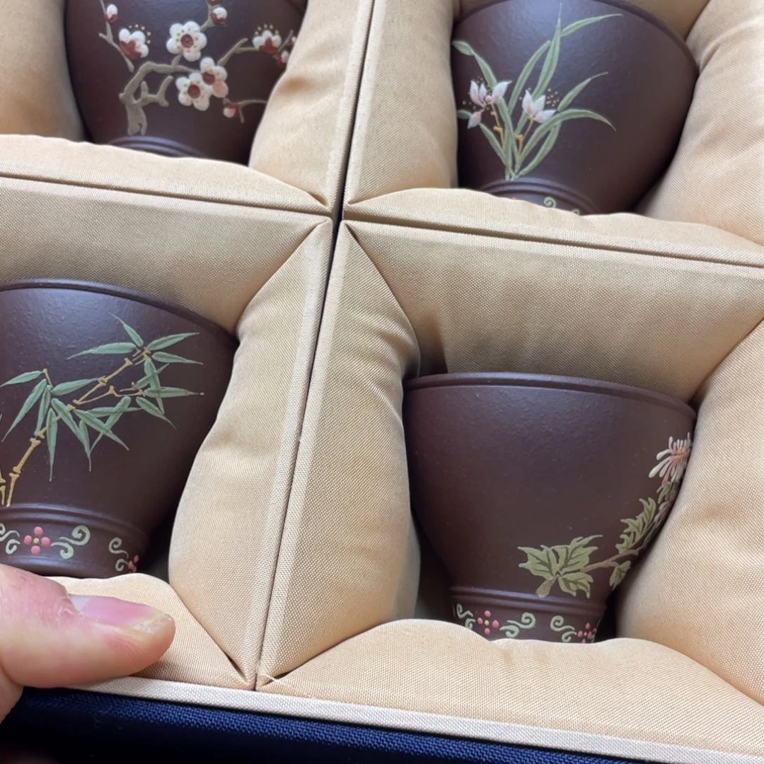 A***灵茶杯紫砂紫砂主人杯100cc