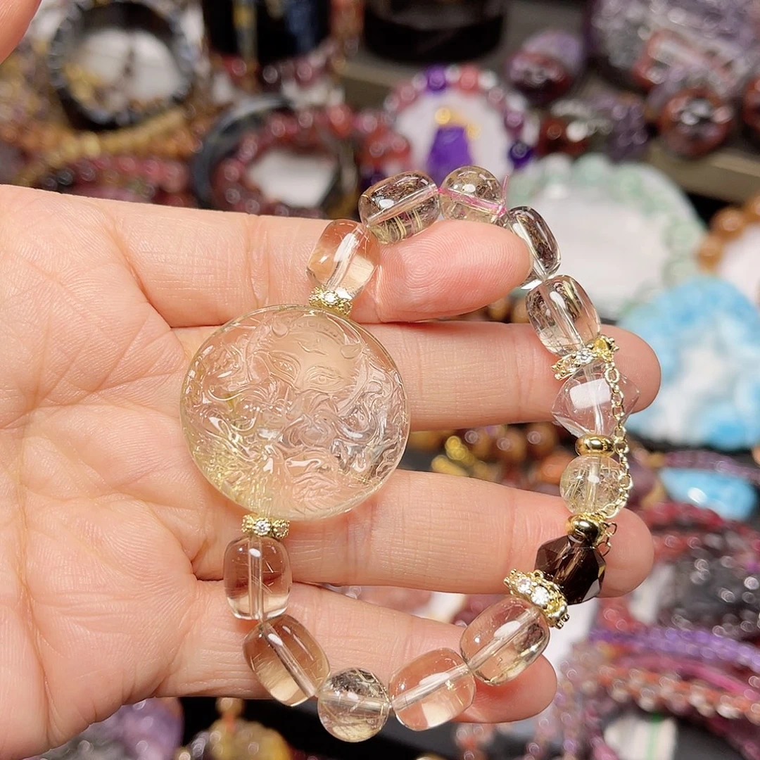 未镶嵌颈饰水晶订制