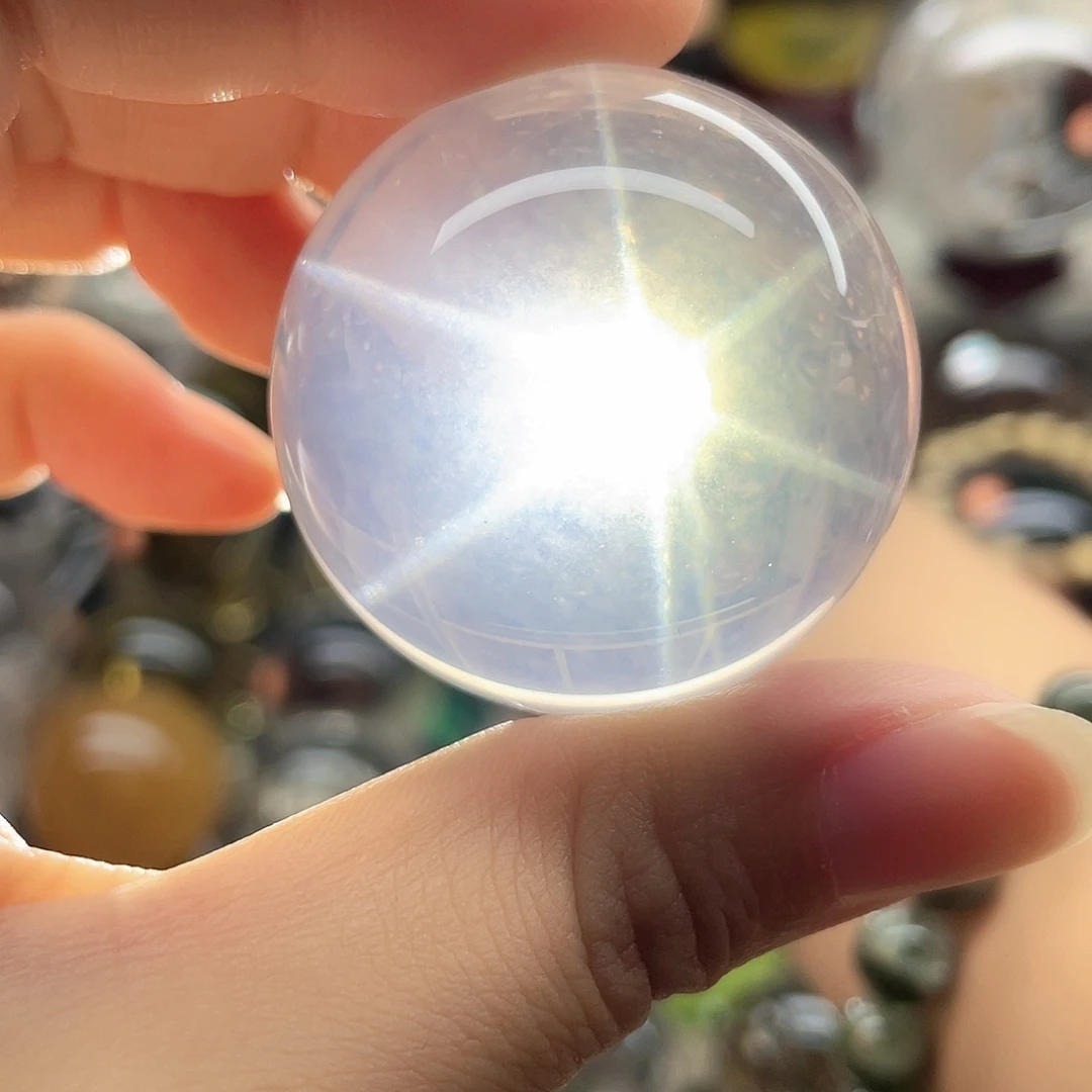 水晶珠宝半成品未镶嵌冰粉4微瑕