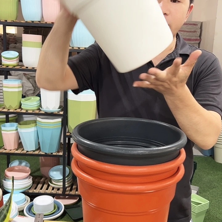 翻边口22高24混色4只带托