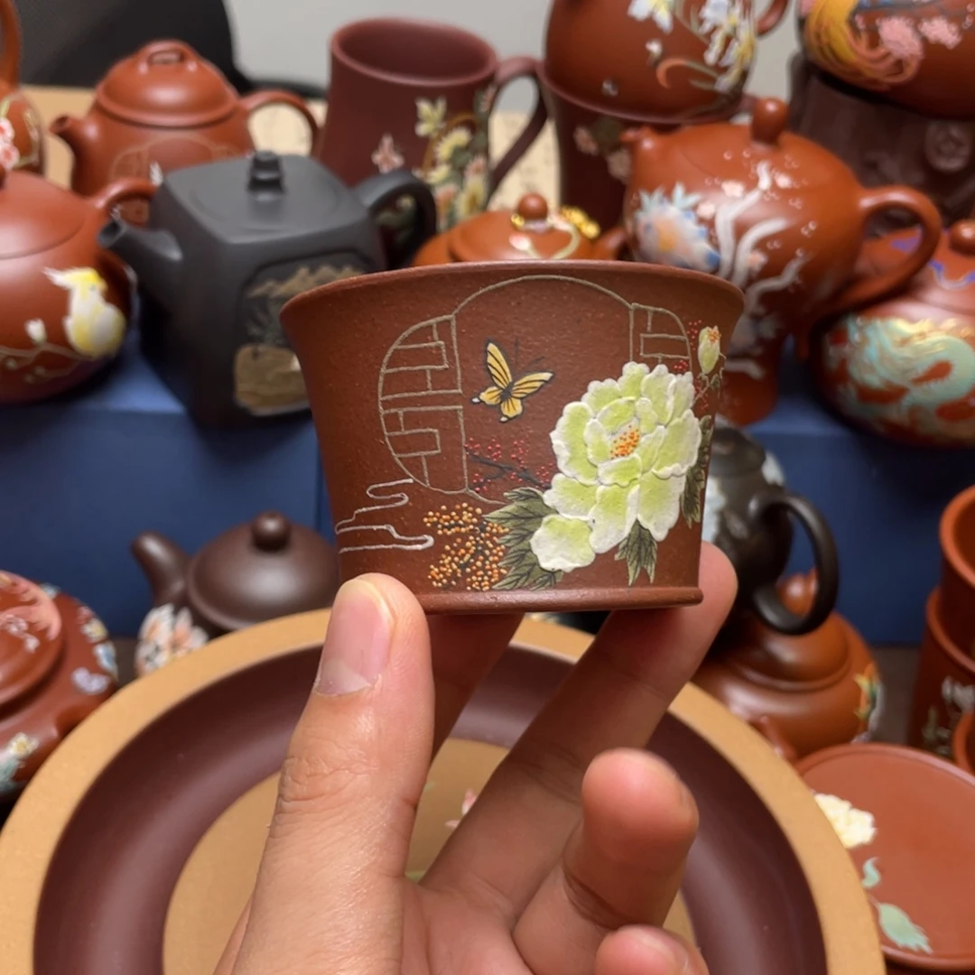 茶杯紫砂紫砂主人杯100cc