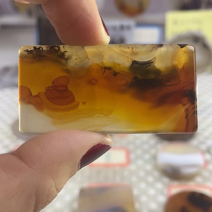 玛瑙/玉髓合金颈饰