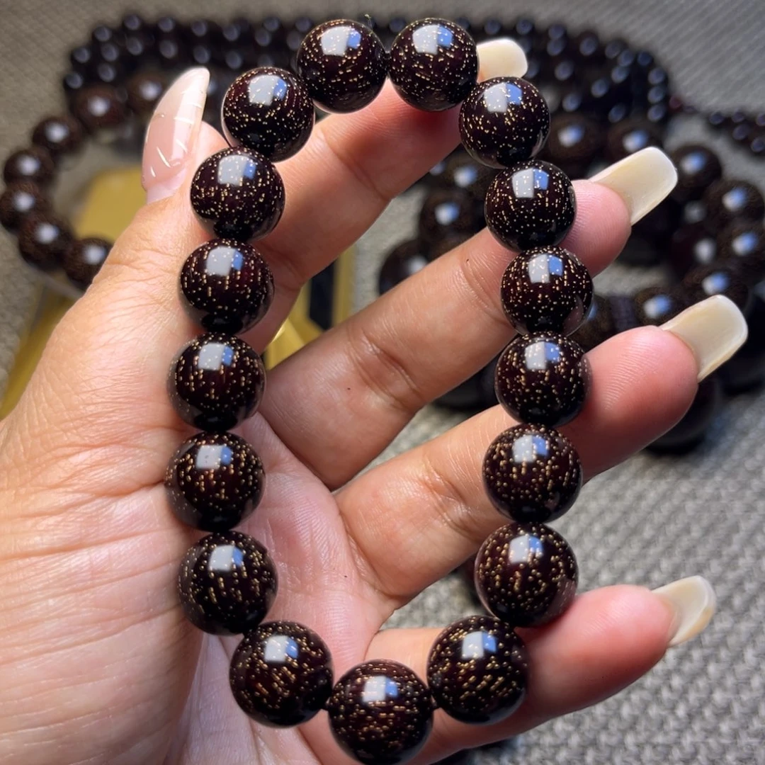 檀香紫檀（小叶紫檀）1.2 17颗爆星