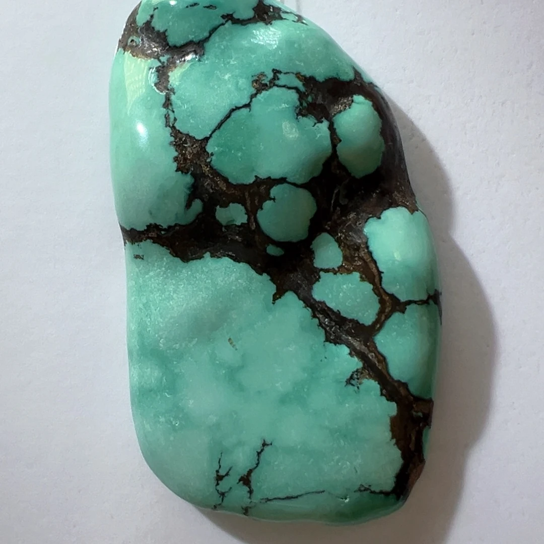 绿松石未镶嵌挂件