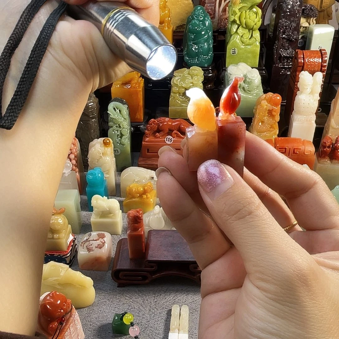 寿山石印石千**?7808包