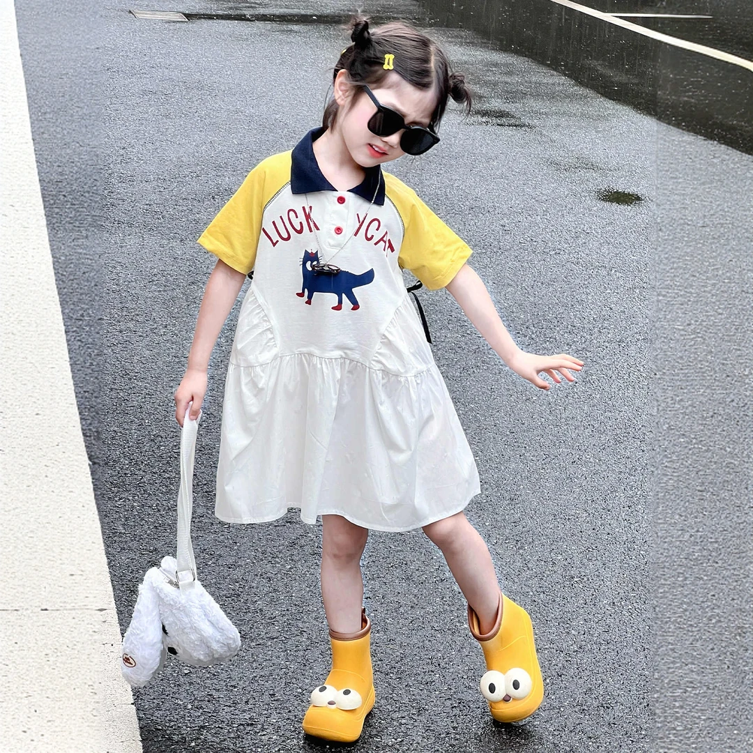 女童连衣裙夏装2025新款儿童洋气超好看公主裙夏季小女孩裙子薄款