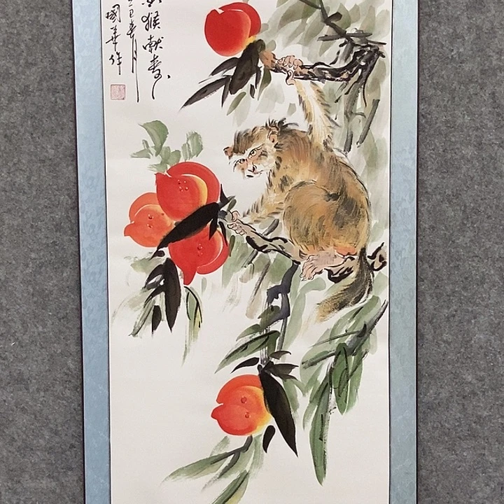 国画刘国华手绘作品111