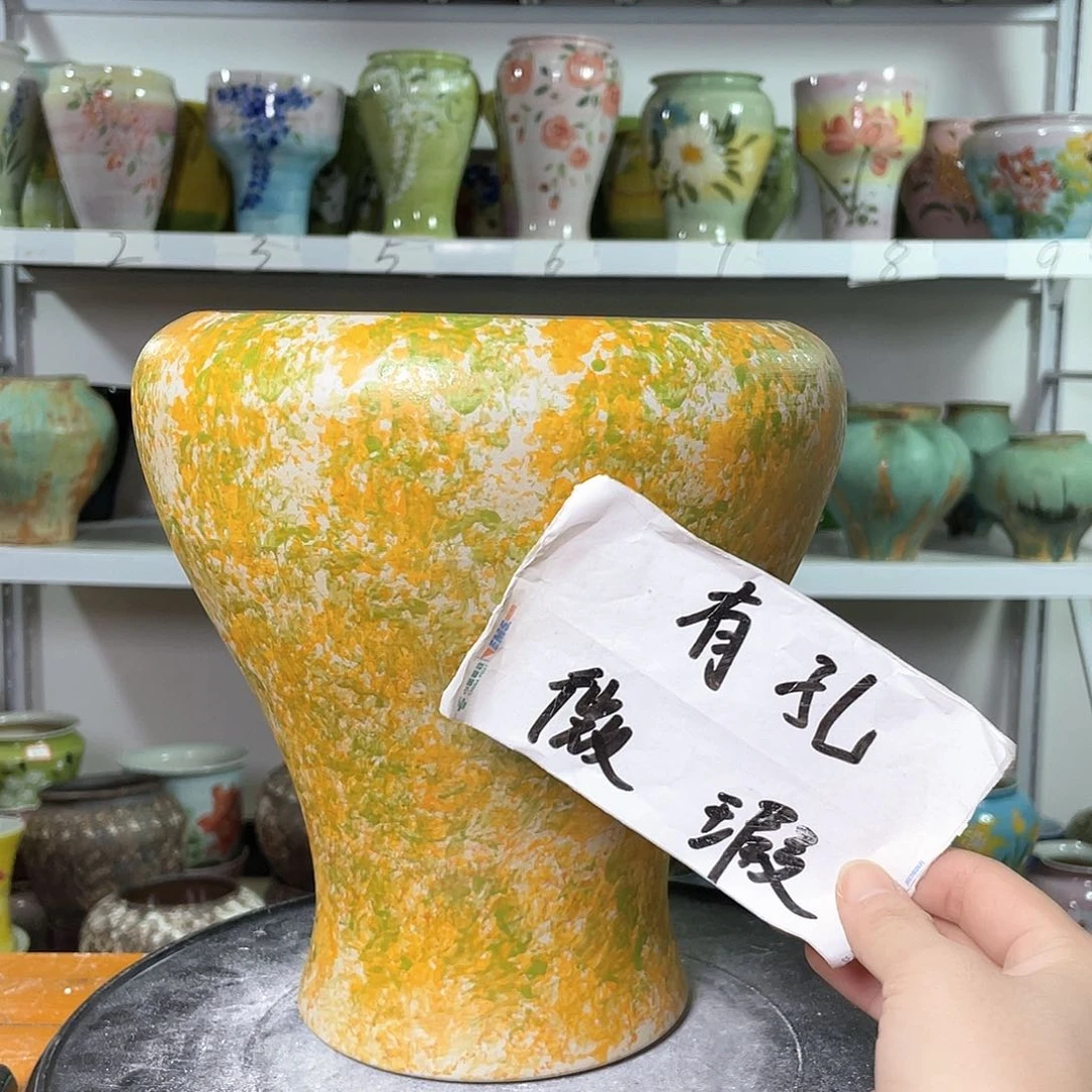 景德镇陶瓷花盆花器暇256