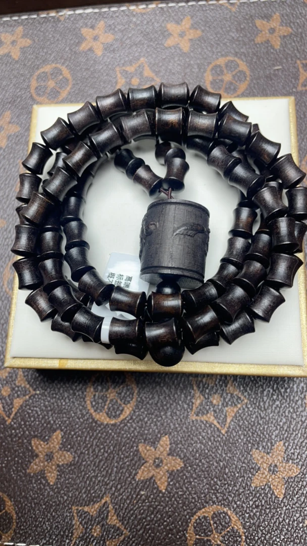 807沉木多圈8mm竹节珠