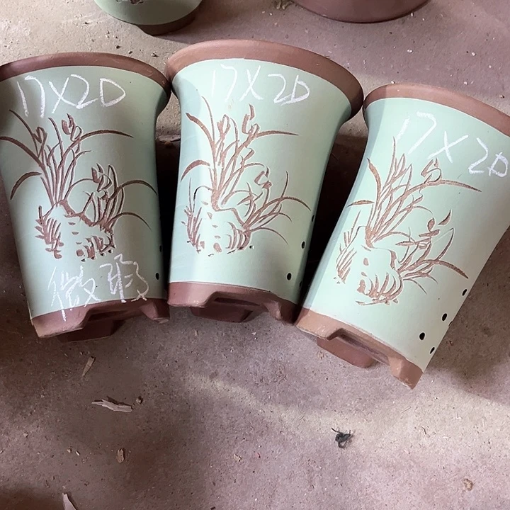 紫砂花盆宜兴紫砂花盆
