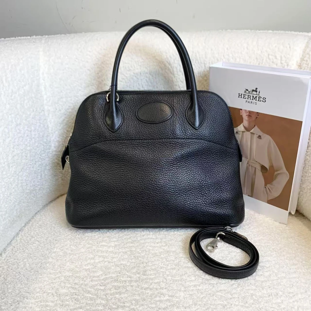 99新 Hermes/爱马仕 壹臻/黑银保龄球31框Q tc/42630312