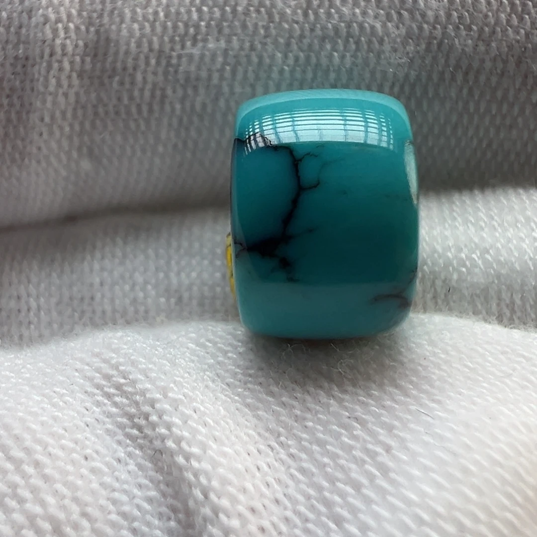 绿松石未镶嵌配饰10×7