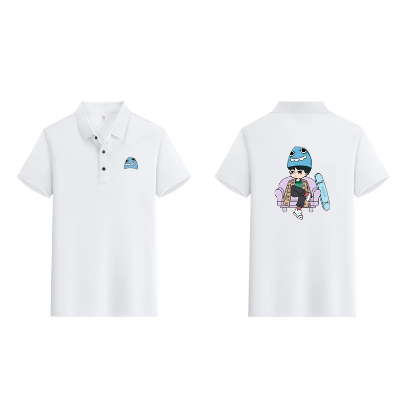 【柯淳粉丝见面会应援服】polo衫翻领短袖广告文化团体服定制印logo