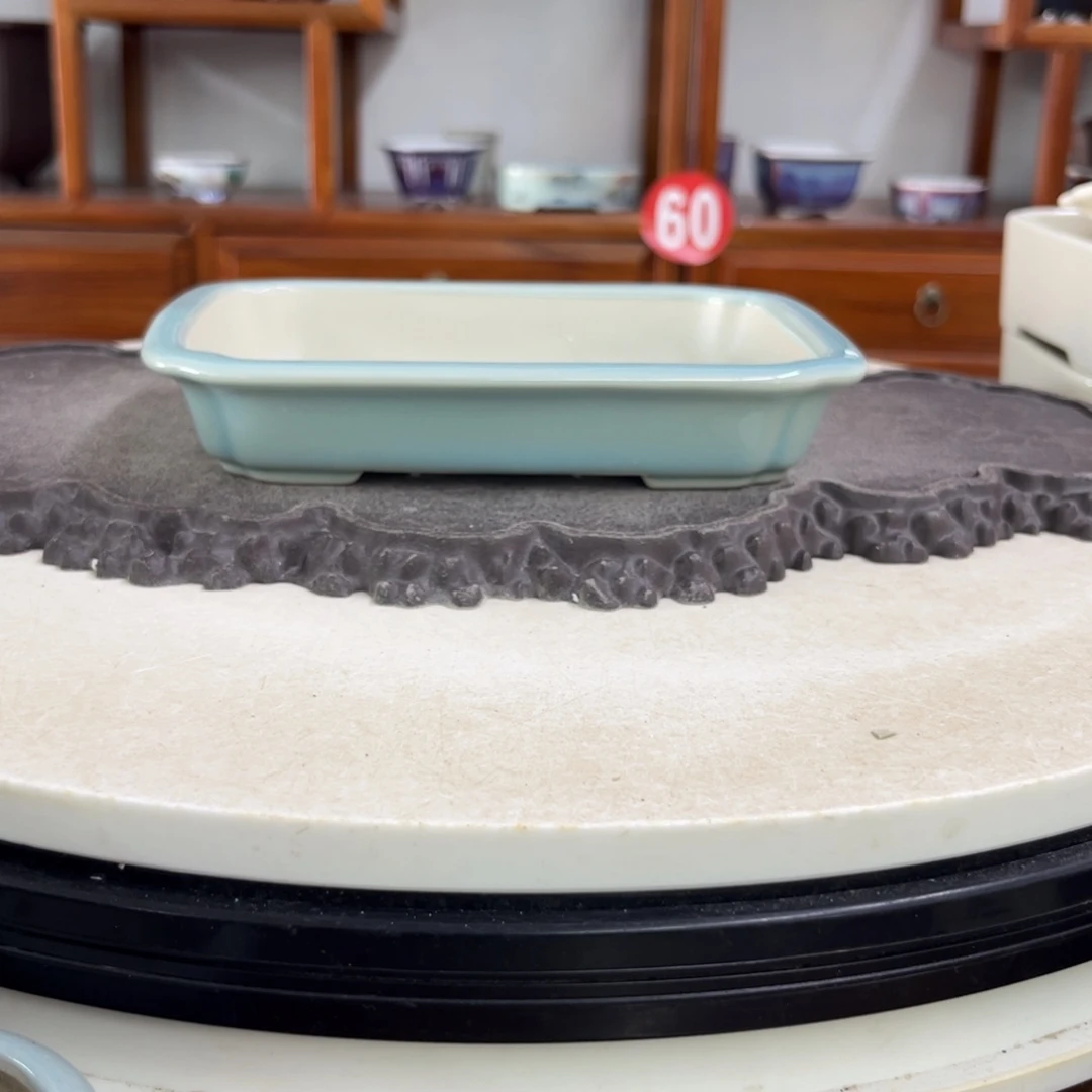 紫砂花盆瑕疵3-18-14。。。