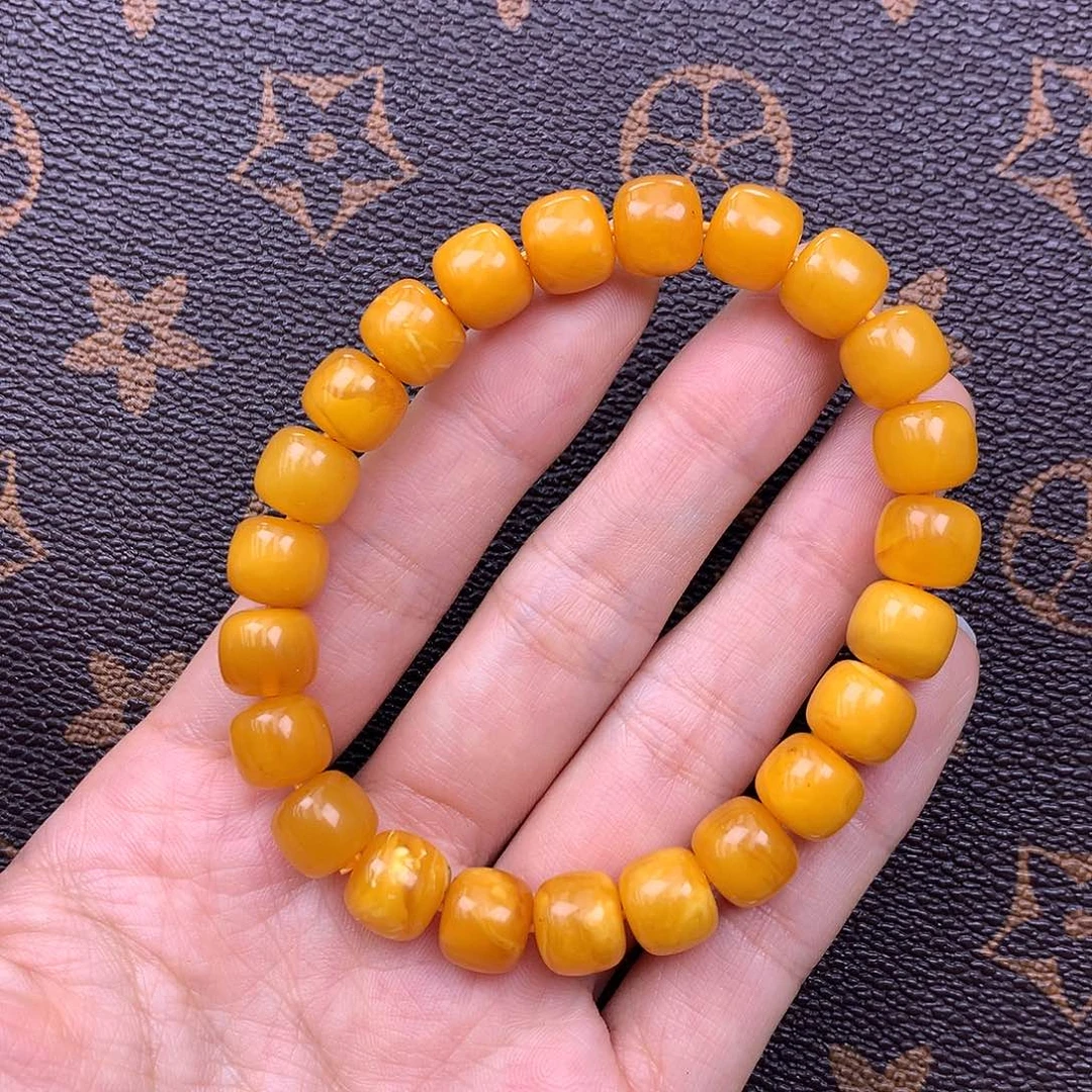 琥珀未镶嵌珠宝奇石9mm➕