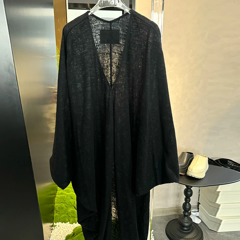 设计师品牌ANNAKIKI 提花蝙蝠袖开衫外套女宽松