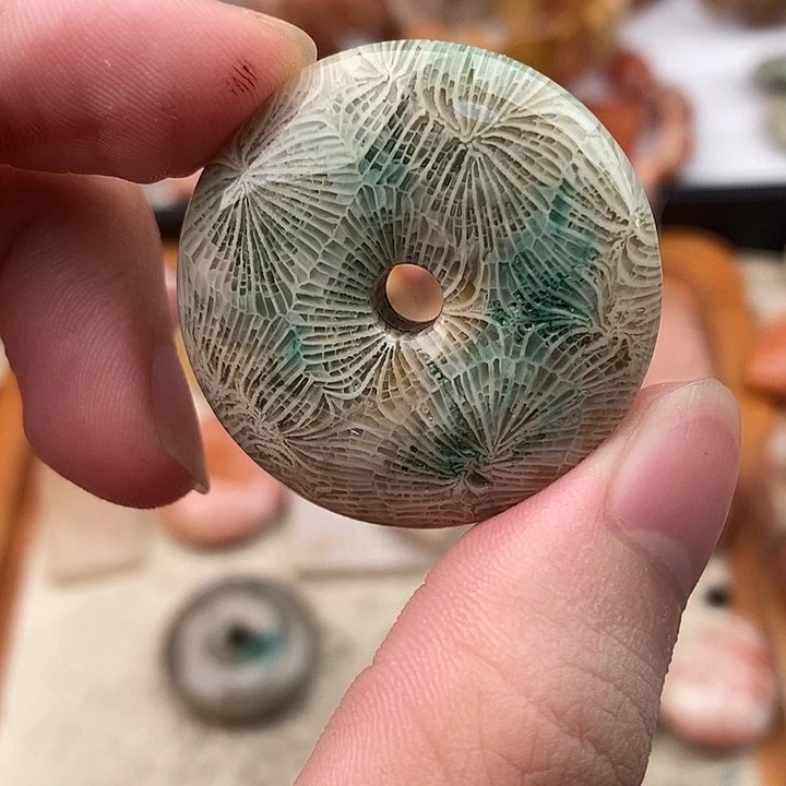 南***）硅化玉颈饰未镶嵌