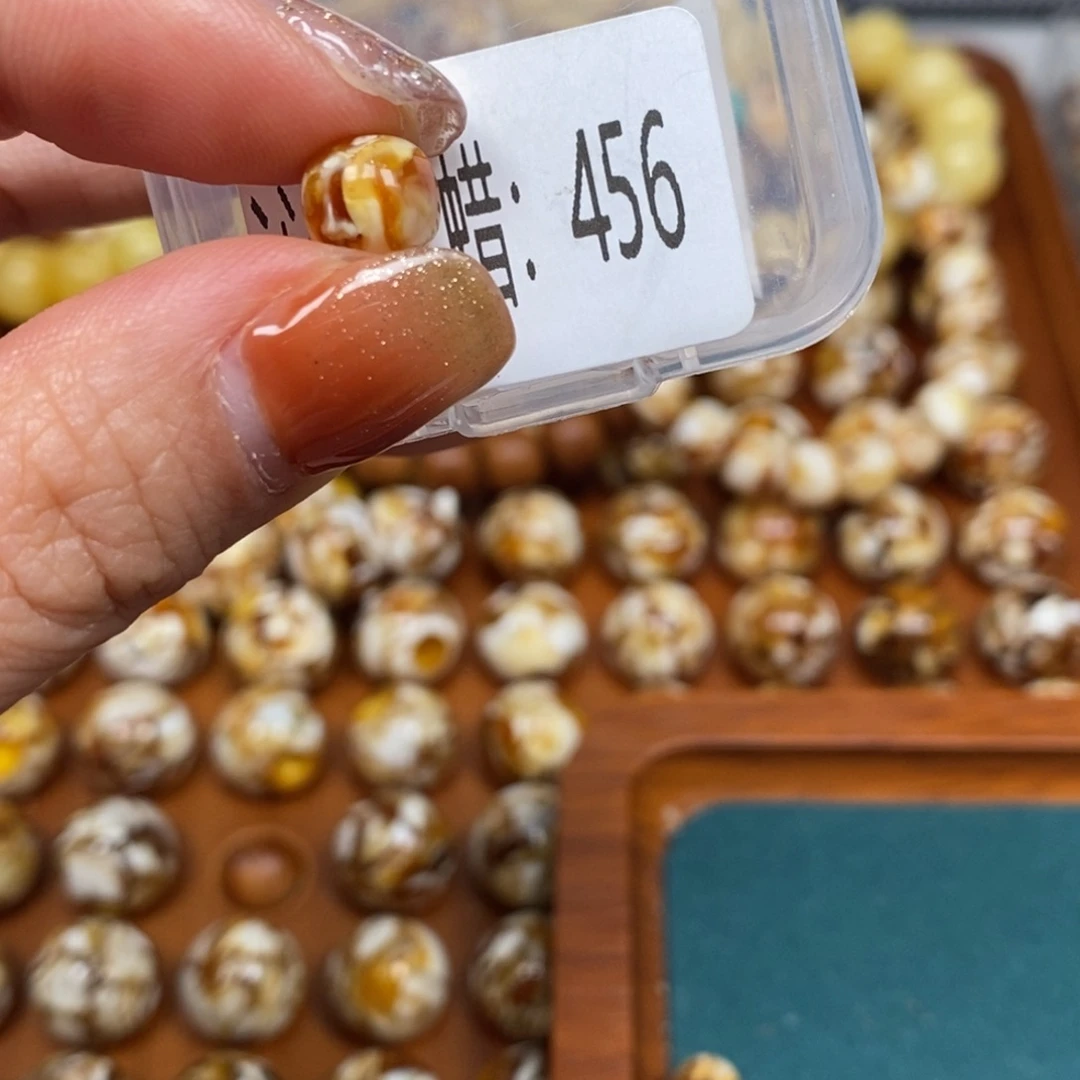 猴头核桃把件沁色圆珠老型456