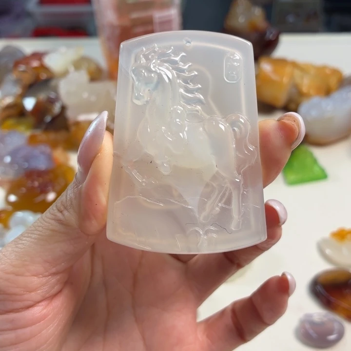 未镶嵌吊坠(不含链)玛瑙/玉髓