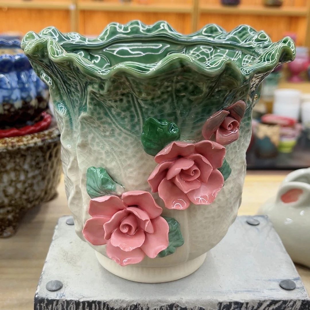 【闪购商品】陶瓷花盆