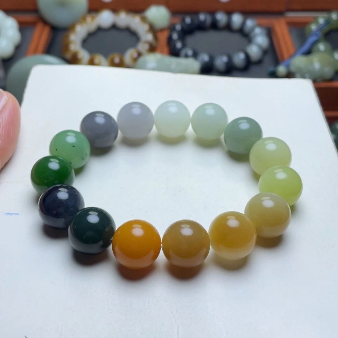 和田玉未镶嵌手串