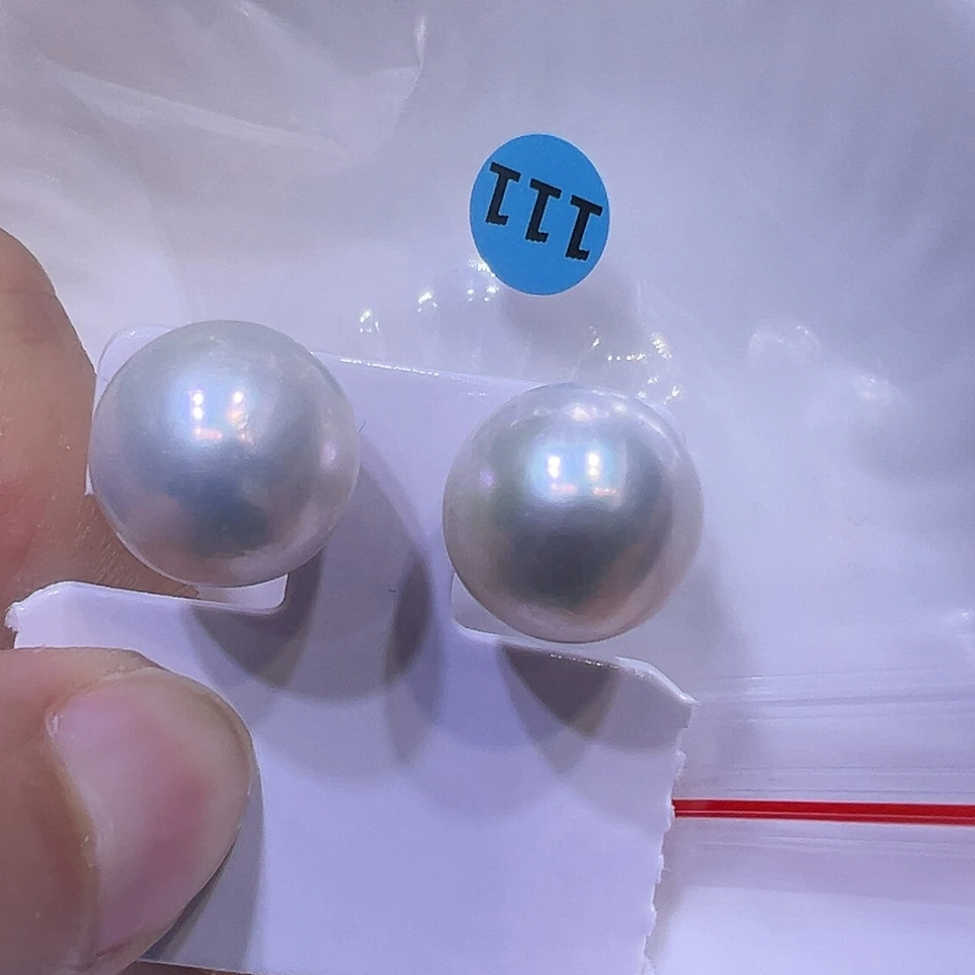 耳饰淡水珍珠银S925镶嵌