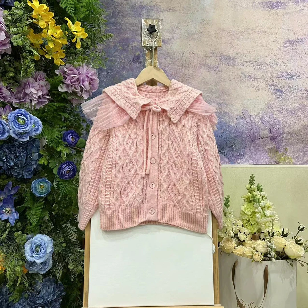 440F粉色毛衣5445