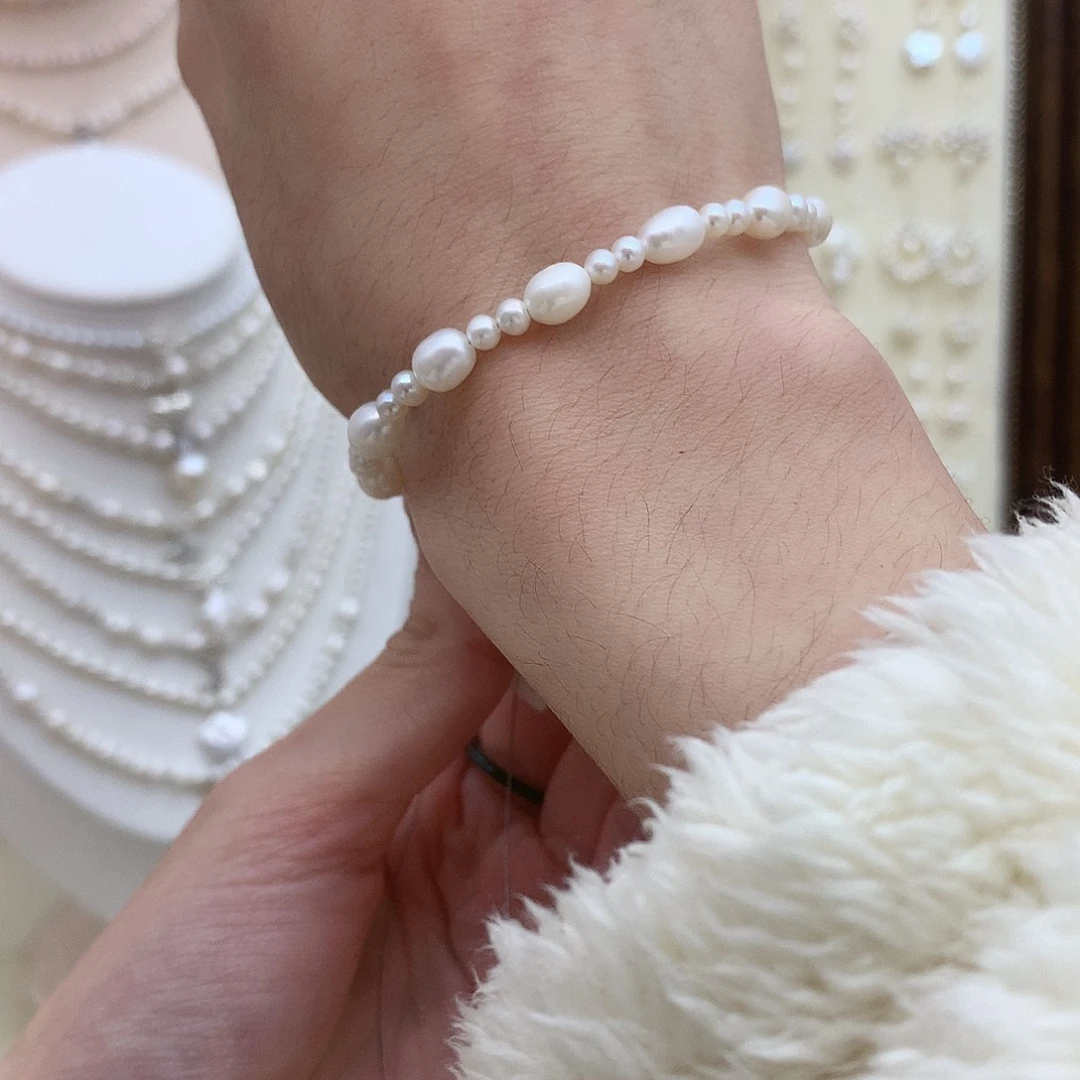 淡水珍珠耳饰未镶嵌