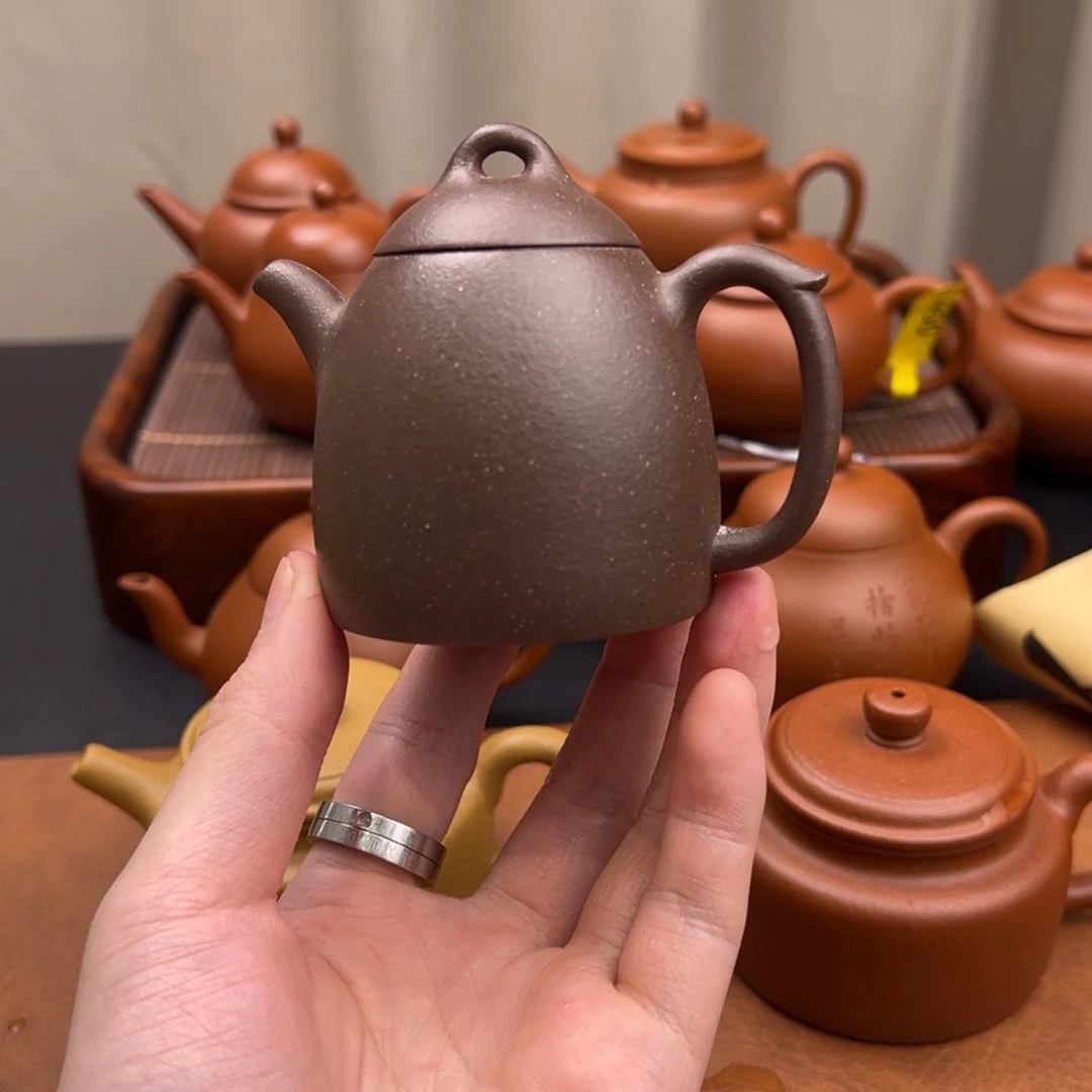 茶壶紫砂天青 秦权 100cc