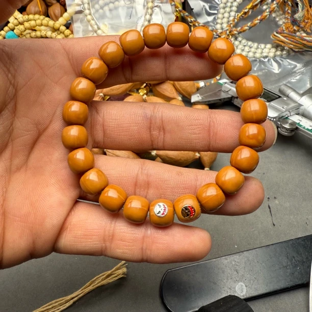 文玩葫芦木头手串单圈侯头