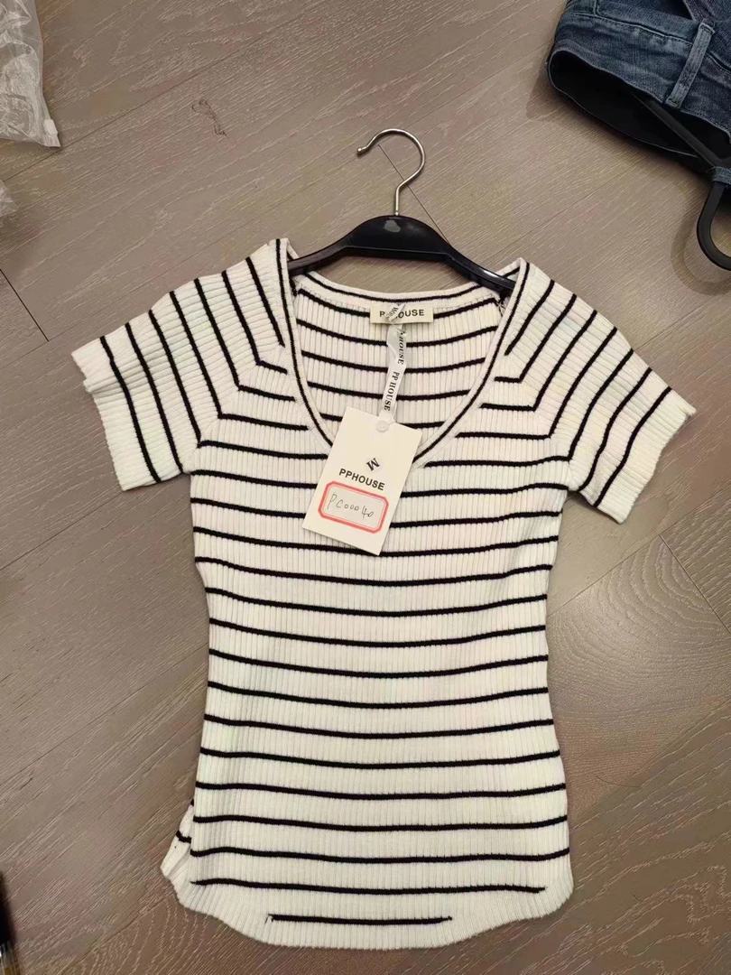 pp福利条纹短袖pc0040