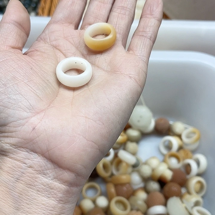 白玉菩提吊坠精品14跑环一颗卡灯牌宠1