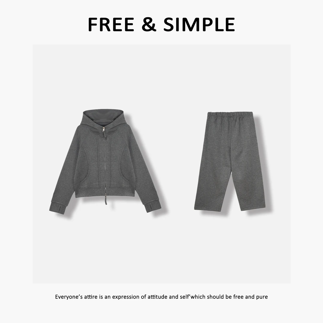 Free&Simple-‘都市游牧人’秋冬款时尚街头个性款双口袋外套-T1225
