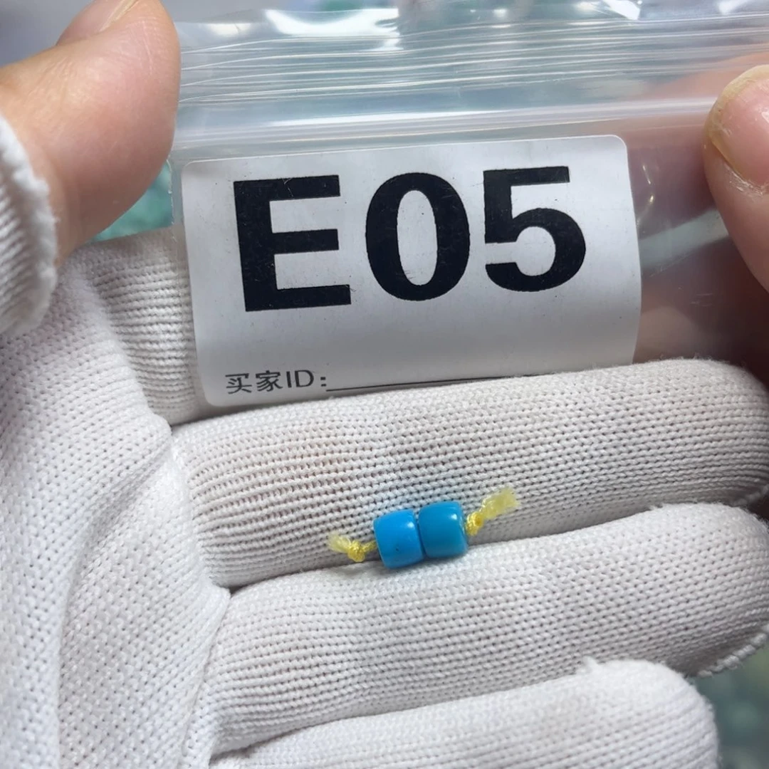 未镶嵌绿松石珠宝奇石5*4m m