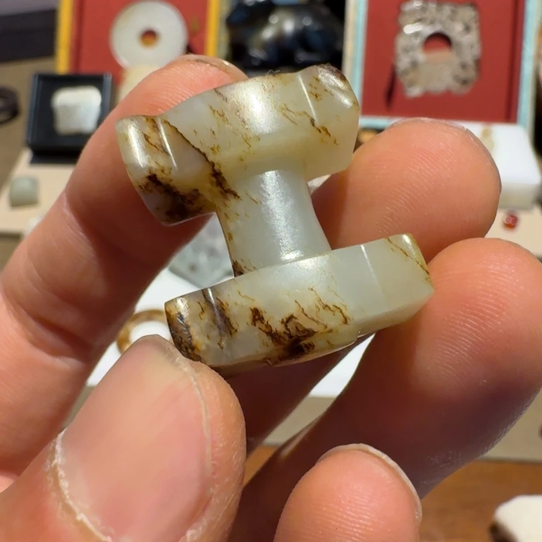 誰***了和田玉未镶嵌挂件