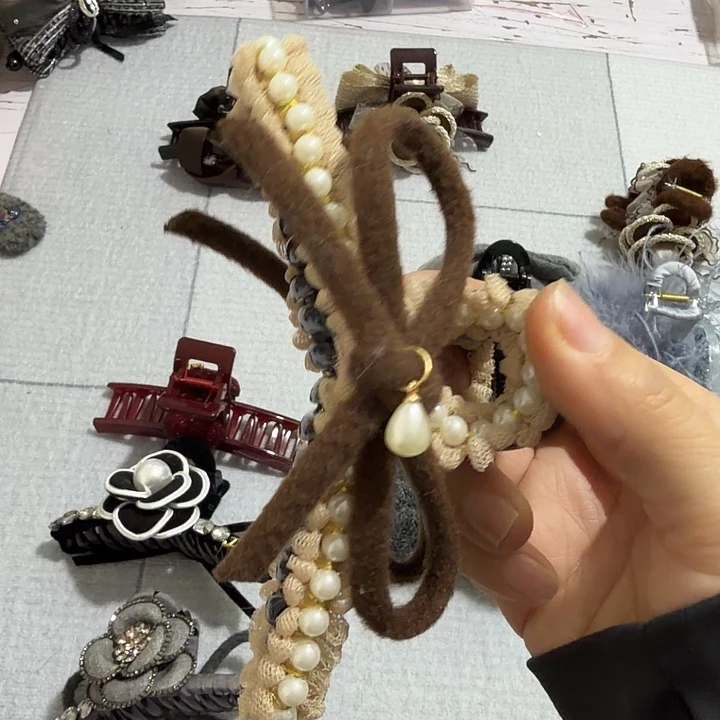 布艺铁合金抓夹-8