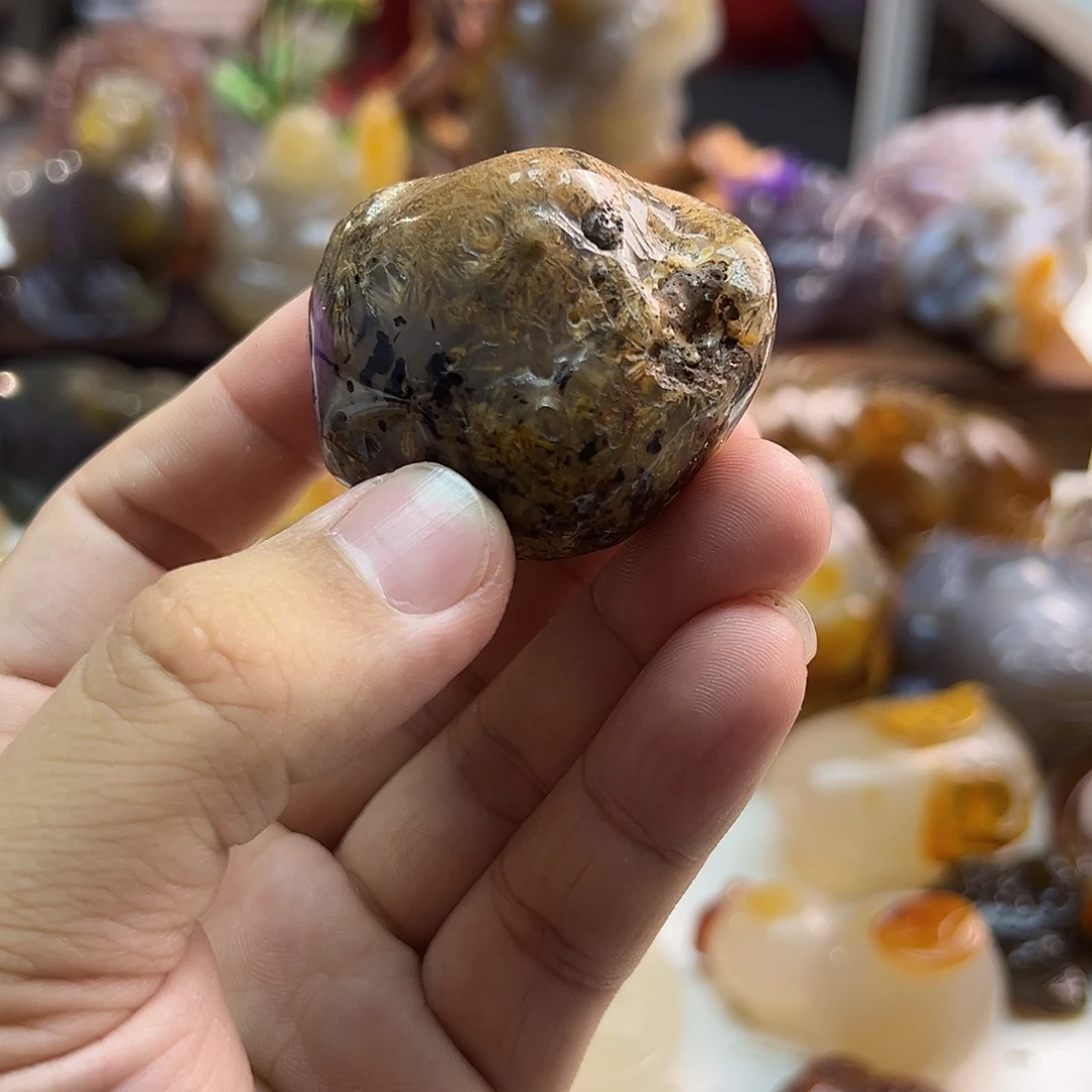 玛瑙/玉髓未镶嵌颈饰